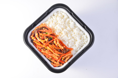 川味鱼香肉丝方便盖浇米饭