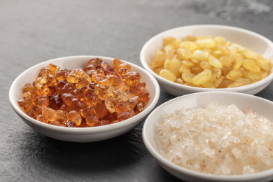 天然滋补食材桃胶雪燕皂角米组合