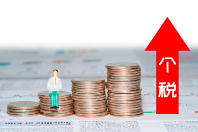 金融微距沙盘小人个税税收概念