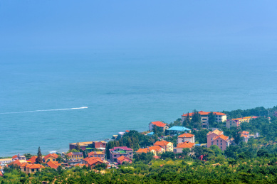 中国山东省青岛市崂山仰口景区