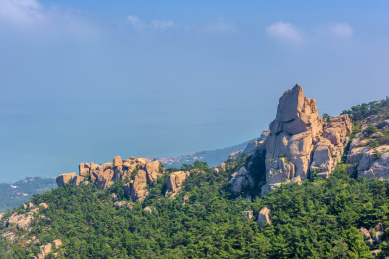 中国山东省青岛市崂山仰口景区