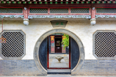中国山东省潍坊市十笏园建筑群