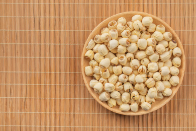 天然养生中药材食材莲子