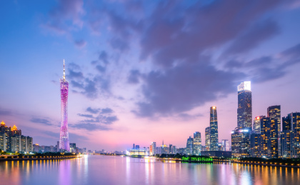 广州珠江新城夜景