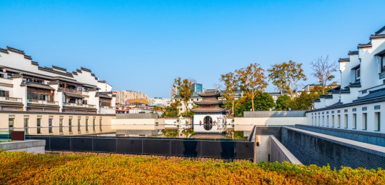 南京夫子庙古建筑街景