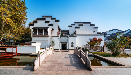 南京夫子庙古建筑街景
