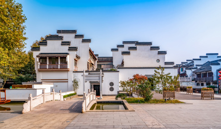 南京夫子庙古建筑街景
