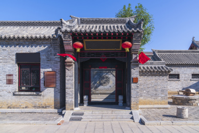 山东省青岛市西海岸唐岛湾中国院子古建筑