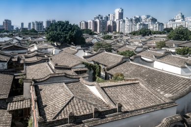 福州三坊七巷古民居全景