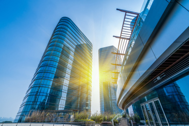 城市现代建筑办公楼