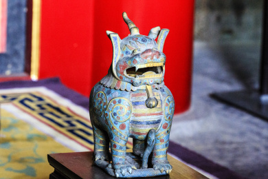 北京市故宫博物院寿康宫甪端