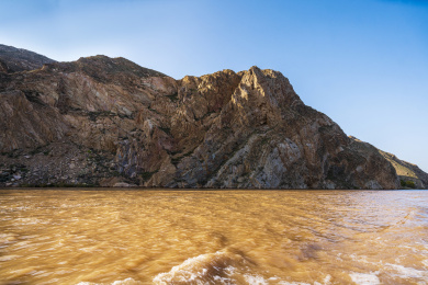 宁夏塞上明珠青铜峡黄河大峡谷风光