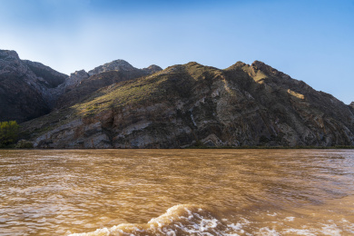 宁夏塞上明珠青铜峡黄河大峡谷风光