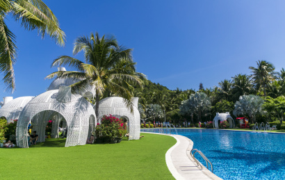 中国海南三亚蜈支洲岛私人订制泳池