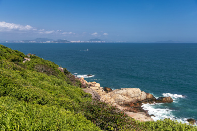 中国海南三亚蜈支洲岛海景
