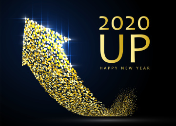 金光闪闪的2020年，2020积极向上