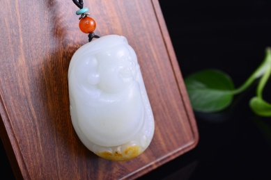 和田玉把玩件，玉石珠宝吊坠