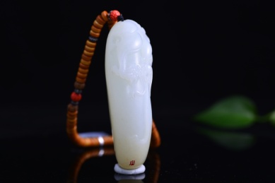 和田玉把玩件，玉石珠宝吊坠