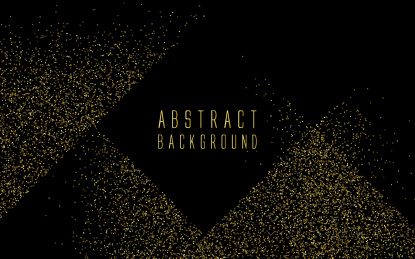 金色粒子组成的矢量背景、圣诞新年主题背景、新年贺卡背景。