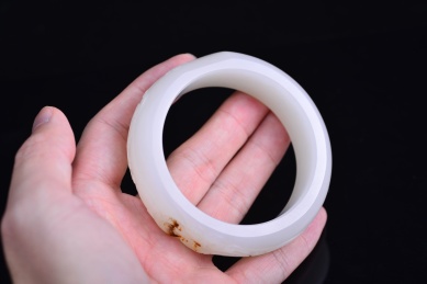 中国玉雕工艺品，白玉精品把玩件