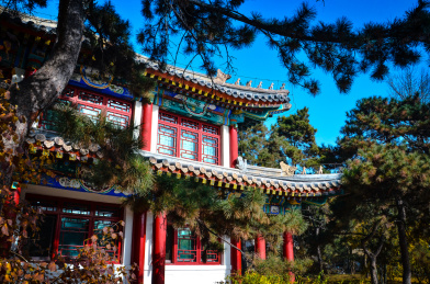 留佳亭 颐和园 北京 中国 亚洲