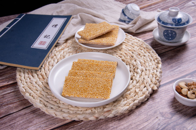 酥脆可口的芝麻糖