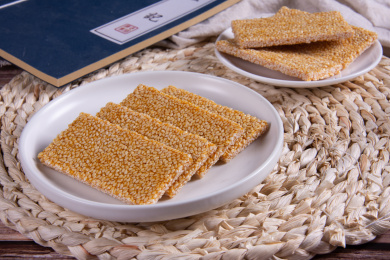 酥脆可口的芝麻糖