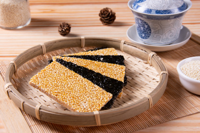 酥脆可口的芝麻糖