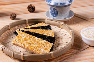 酥脆可口的芝麻糖