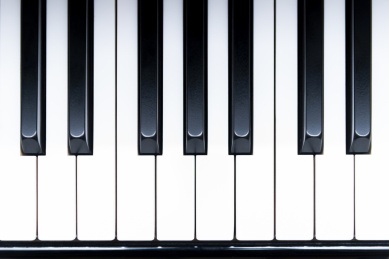 钢琴黑白琴键