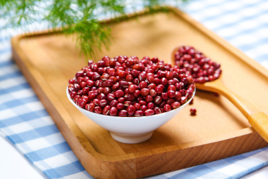 有机粗粮农产品营养健康的红小豆