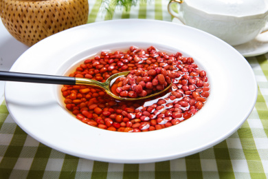 有机粗粮农产品营养健康的红小豆