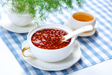 有机粗粮农产品营养健康的红小豆