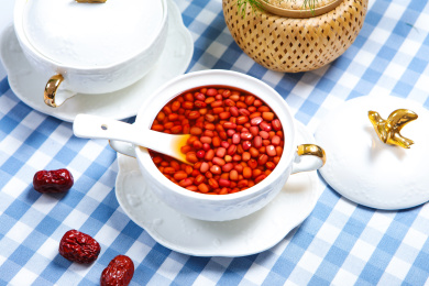 有机粗粮农产品营养健康的红小豆