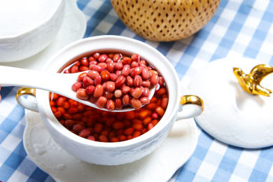 有机粗粮农产品营养健康的红小豆