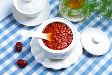 有机农产品杂粮粗粮红小豆汤