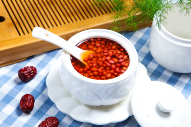 有机农产品杂粮粗粮红小豆汤