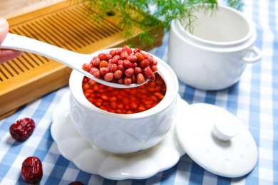 有机农产品杂粮粗粮红小豆汤