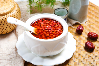 有机粗粮农产品营养健康的红小豆