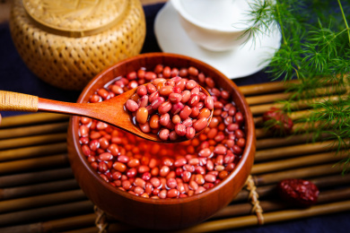 有机农产品杂粮粗粮红小豆汤