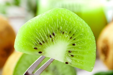 猕猴桃果肉特写