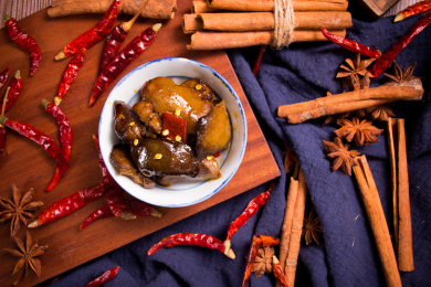 美味的特色小吃兔肝