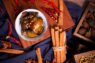 美味的特色小吃兔肝