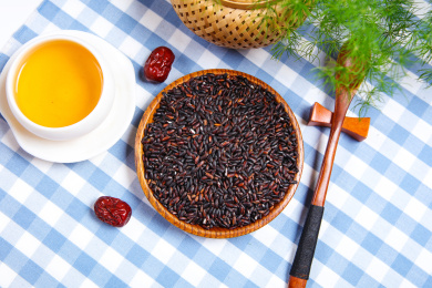 滋补养生杂粮粗粮有机食材黑米