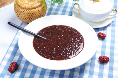 养生杂粮食材有机黑糯米粥