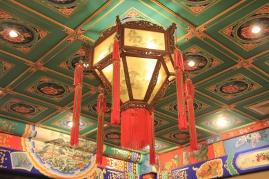 北京白家大院宫灯