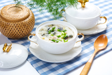 营养早餐养生粥品皮蛋瘦肉粥
