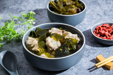 营养美味的海带排骨汤