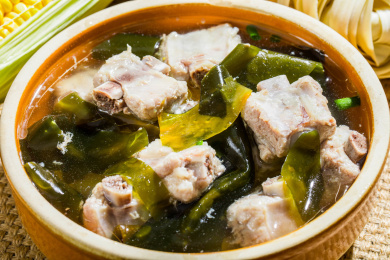 营养美味的海带排骨汤