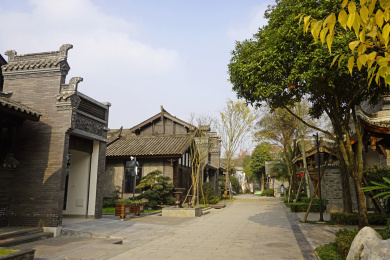 浙江省丽水市云和湖仙宫景区